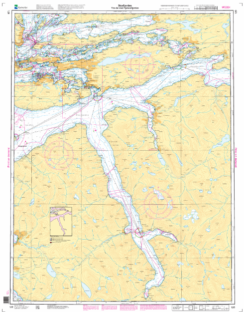 NO126 - Storfjorden. Ytre del med Hjørundfjorden